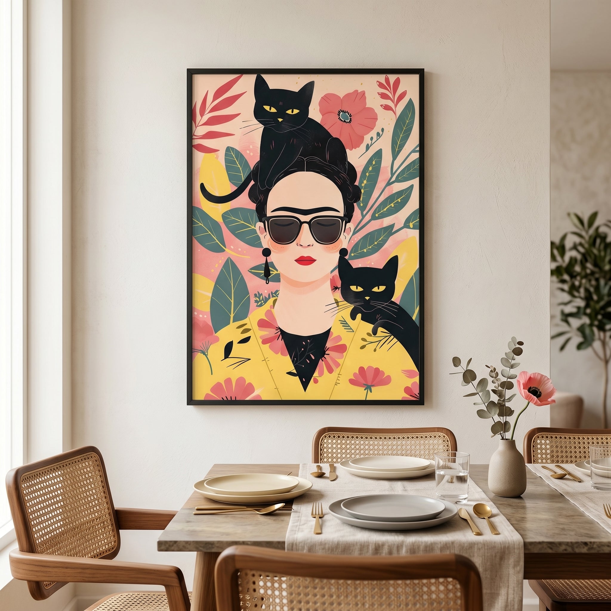 Frida - A Floral Portrait