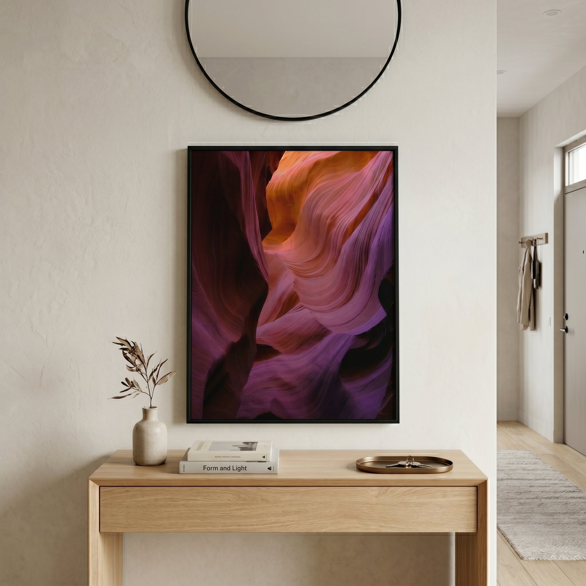 The Antelope Canyon