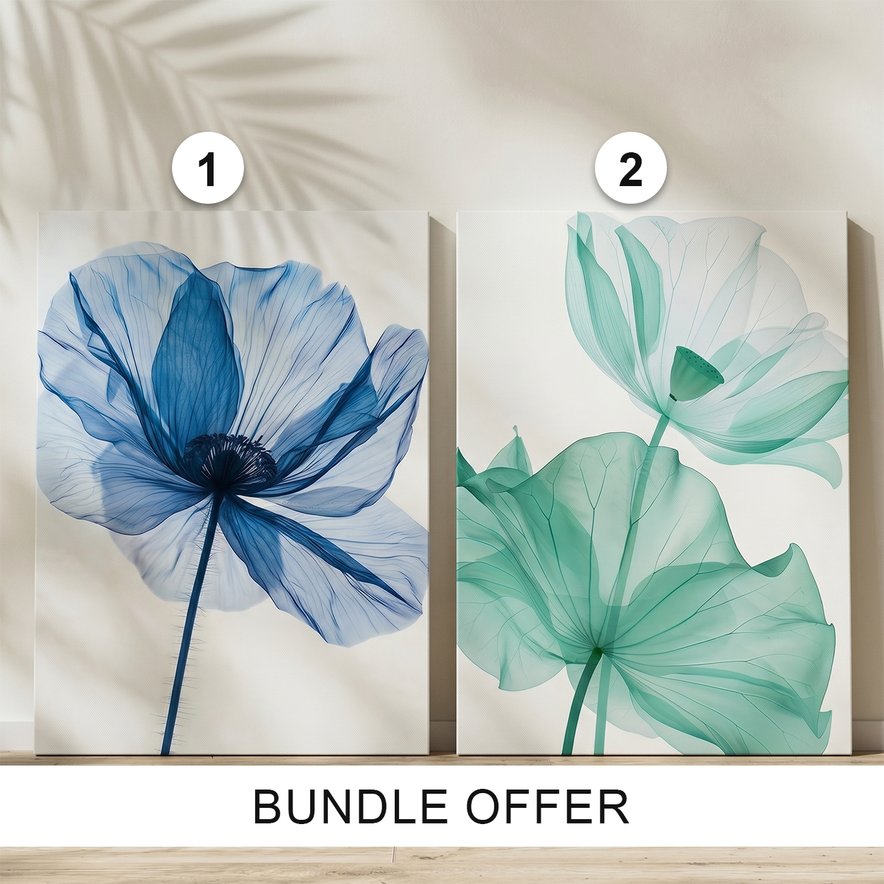 The Azure Flora Duo