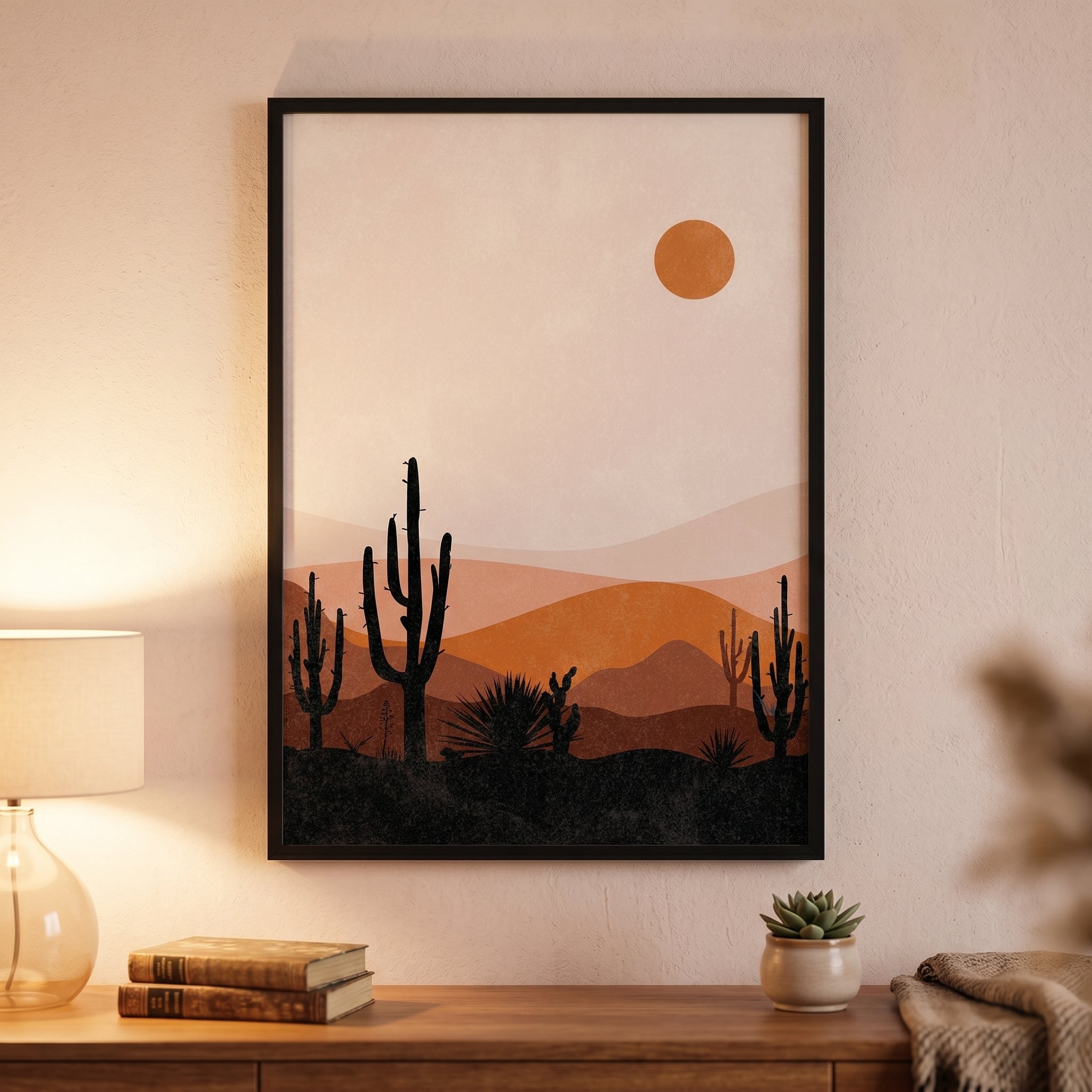 The Quiet Desert — Boho Landscape